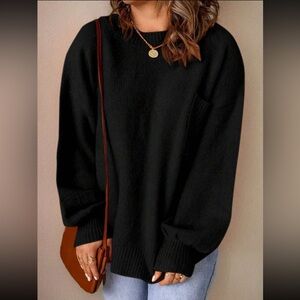 Oversized slouchy sweater